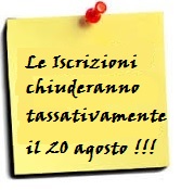 Chiusura iscrizioni il 20 agosto Tri-week 2015