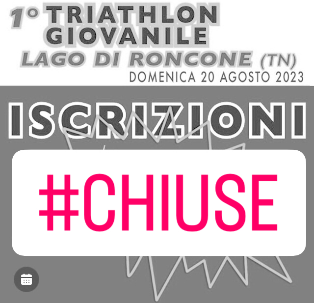 Iscrizioni Chiuse